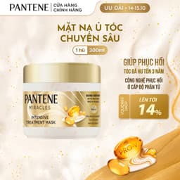 Mặt Nạ Ủ Tóc Chuyên Sâu PANTENE Miracles Phục Hồi Liên Kết Tóc Hộp 300ML 1