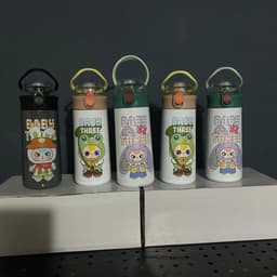 Bình Giữ Nhiệt BaBy Three 500ml , Chất Liệu inox 304 ( Tặng Phụ Kiện + Sticker ) 1
