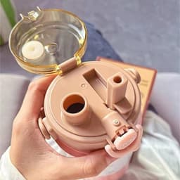 Bình giữ nhiệt BOSS 1000ml,ly giữ nhiệt có ống hút, lõi inox 316 cao cấp, giữ nhiệt 12-24H không đổ mồ hôi VOICON-LA22 4