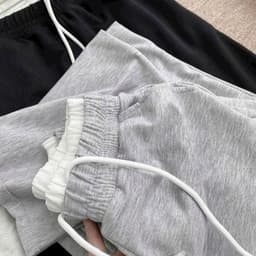 < Rẻ Vô Địch > Quần Suông Nỉ Nữ Màu Trơn Basic Dáng Rộng,Quần Nỉ da cá Cao Cấp Hottrend 8