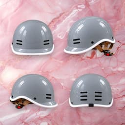 [ĐẠT CHUẨN AN TOÀN] Mũ Bảo Hiểm Cá Heo Nửa Đầu Nam Nữ Thời Trang Cute Nhiều Màu 6