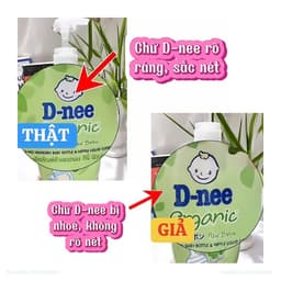 [CHÍNH HÃNG] NƯỚC RỬA BÌNH SỮA DNEE  - KHỬ KHUẨN 99.9%, KHÔNG CHẤT ĐỘC HẠI - TEM PHỤ ĐẦY ĐỦ 4