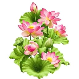Miếng Dán Tường Hoa Sen 3D Sang Trọng, Tinh Tế, Trang Trí Nhà, Toilet, Tủ Lạnh 6