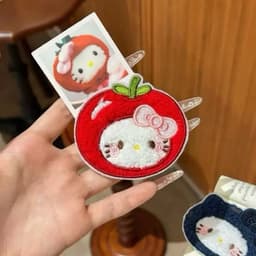 Phụ Kiện Tóc Kitty Nơ Dễ Thương - Miếng Dán Tóc Mái Xinh Xắn 9