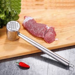 Búa Đập Thịt Inox 304 Hai Đầu, Búa Dầm Thịt Đa Năng 5