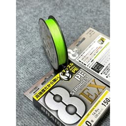 Dây Dù PE ViKing X8 StrongGest 150m Câu Lure 8 Lõi Tặng Cá Bướm 3D, Leader, Chụp Chì, Khóa Snap 9