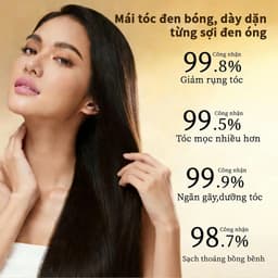 "Dầu Gội Hà Thủ Ô 90g - Giảm Rụng Tóc, Tẩy Tế Bào Chết & Dưỡng Ẩm Tóc Khỏe Mạnh" 7