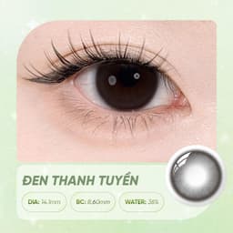 Kính Áp Tròng Màu HORIEN Thiếu Nữ Kỳ Diệu 1 Ngày 2 Chiếc – Lens Màu Tự Nhiên, DIA 14.1mm, GDIA 13.2mm, Water 38% 2