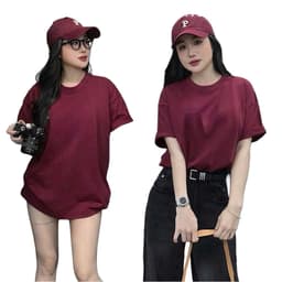 Áo phông thun nữ mẫu mới chất cotton su form rộng túi zip tay lỡ, tổng hợp -thoitrangbonmua 3