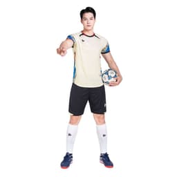 [Chính hãng JustPlay có in sau lưng] Quần áo bóng đá,đồ đá banh Pegasus màu kem Chất vải CSM cao cấp 7