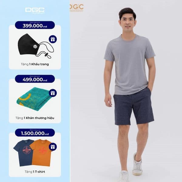 Áo Thun Ngắn Tay Dáng Suông Cổ Tròn, Chất Liệu Cotton Tháng Mát - SATBC01M