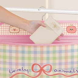 VINBEO Túi Treo 3 Ngăn Siêu Xinh – Túi Lưới Treo Lưu Trữ Đồ Lót Đa Năng BINN01 7