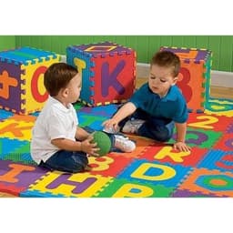 Bộ 26 Tấm Thảm Xốp Lót Sàn Ghép Chữ Cái Cho Bé/ Thảm Chơi Cho Bé 6