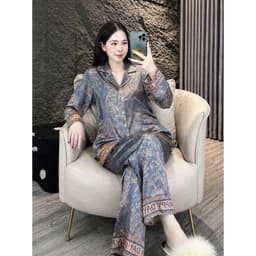 [ HÀNG HOT - ĐẲNG CẤP THỜI TRANG ] Đồ bộ PIJAMA lụa latin cao cấp, mềm mịn sang trọng  7