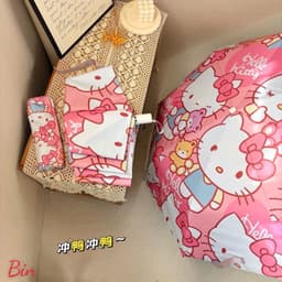 🌂 Ô (DÙ) GẤP GỌN HELLO KITTY – PHỤ KIỆN XINH XẮN CHO MỌI THỜI TIẾT 🌂 7