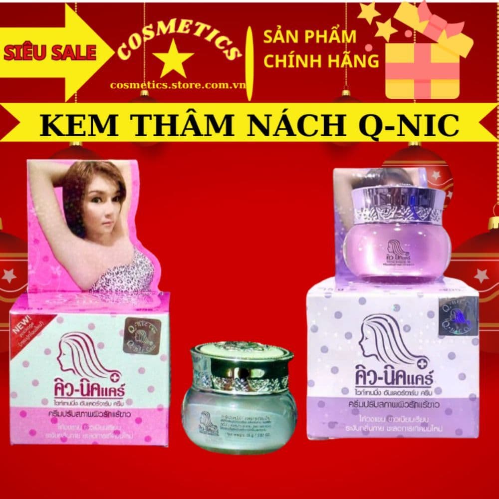 Kem Thâm Nách Q NIC Thái Lan Giúp giảm thâm nách hiệu quả 15g