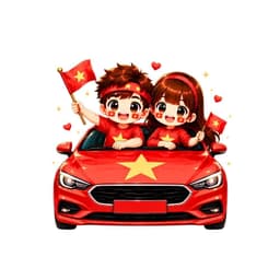 Decal Xe Tự Hào Việt Nam Dán Lên Xe Thể Hiện  Tình Yêu Nước Mạnh Mẽ 5