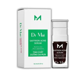 Bộ 3 Dr Mai chăm sóc da mụn, thâm, cân bằng dầu thừa, Sữa rửa mặt, Toner và Serum 4
