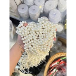 Chuỗi hạt lấp lánh đồ trang trí cây thông noel thêm rực rỡ 3