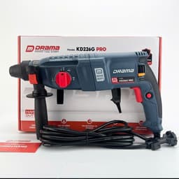 Máy Khoan Bê Tông Drama KD226G PRO, Công Suất  1050W, 3 Chức Năng, SDS Plus,Chuẩn Dây Đồng 100% Bảo Hành 6 Tháng 7