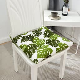 Đệm Ngồi Ghế 40x40cm Bông PP Mềm Êm Đệm Lót Ghế Ăn Văn Phòng Sofa Họa Tiết Hoa Lá Thú Cưng Dễ Thương 5