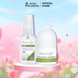 Combo khử mùi ngăn mồ hôi cao cấp Perspi-Guard lăn khử mùi 30ml + xịt khử mùi 30ml 6