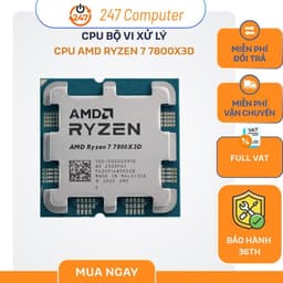 [NEW FULL VAT] CPU AMD RYZEN 7 7800X3D AM5 Tray - BẢO HÀNH 3 NĂM 1