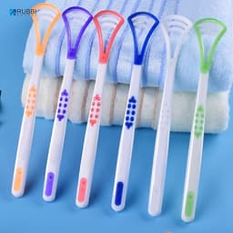 Dụng cụ cạo lưỡi (nạo lưỡi) vệ sinh miệng cao cấp 4
