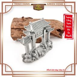 Tượng cổng tam quan đá sa thạch ST.PVN2685 - Tượng deco, trang trí tiểu cảnh, bán cạn, terrarium 7