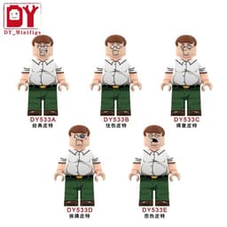 Minifigure Family Guy Đồ Chơi Lắp Ráp Nhân Vật Peter Griffin 1