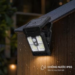 Đèn kẹp năng lượng mặt trời Cảm biến chuyển động Đèn Led 3 chế độ Chống nước Bền Abs Sân vườn ngoài trời 2