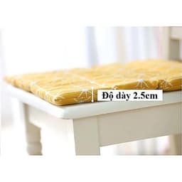 Đệm lót ghế bàn ăn, nệm lót ghế văn phòng có thể tháo tời 2