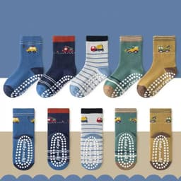 Combo 5-10 Đôi Tất Hồng Noel Mầu Yêu Thích Cho Bé Gái Thêm Nổi Bật Giữa Đám Đông Với Thiết Kế Hoa Văn Độc Đáo 5