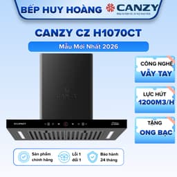 Hút mùi chữ T Canzy CZ H1070CT |  Hút mùi nhà bếp | Cảm ứng vẫy tay | Sâu 35cm | Model mới nhất 1