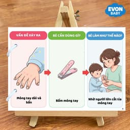 Thẻ Flash EVON BABY dạy bé tập nói - Bé NÊN LÀM GÌ ? 5