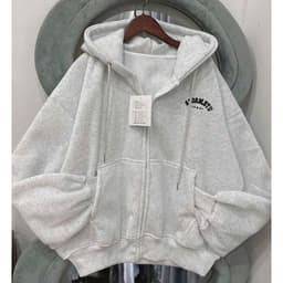 ( RẺ VÔ ĐỊCH ) Áo Khoác Nỉ Unisex Dài Có khoá kéo , Thời Trang Giá Rẻ Cho Nam Nữ Chất Lượng Tốt halowener 4