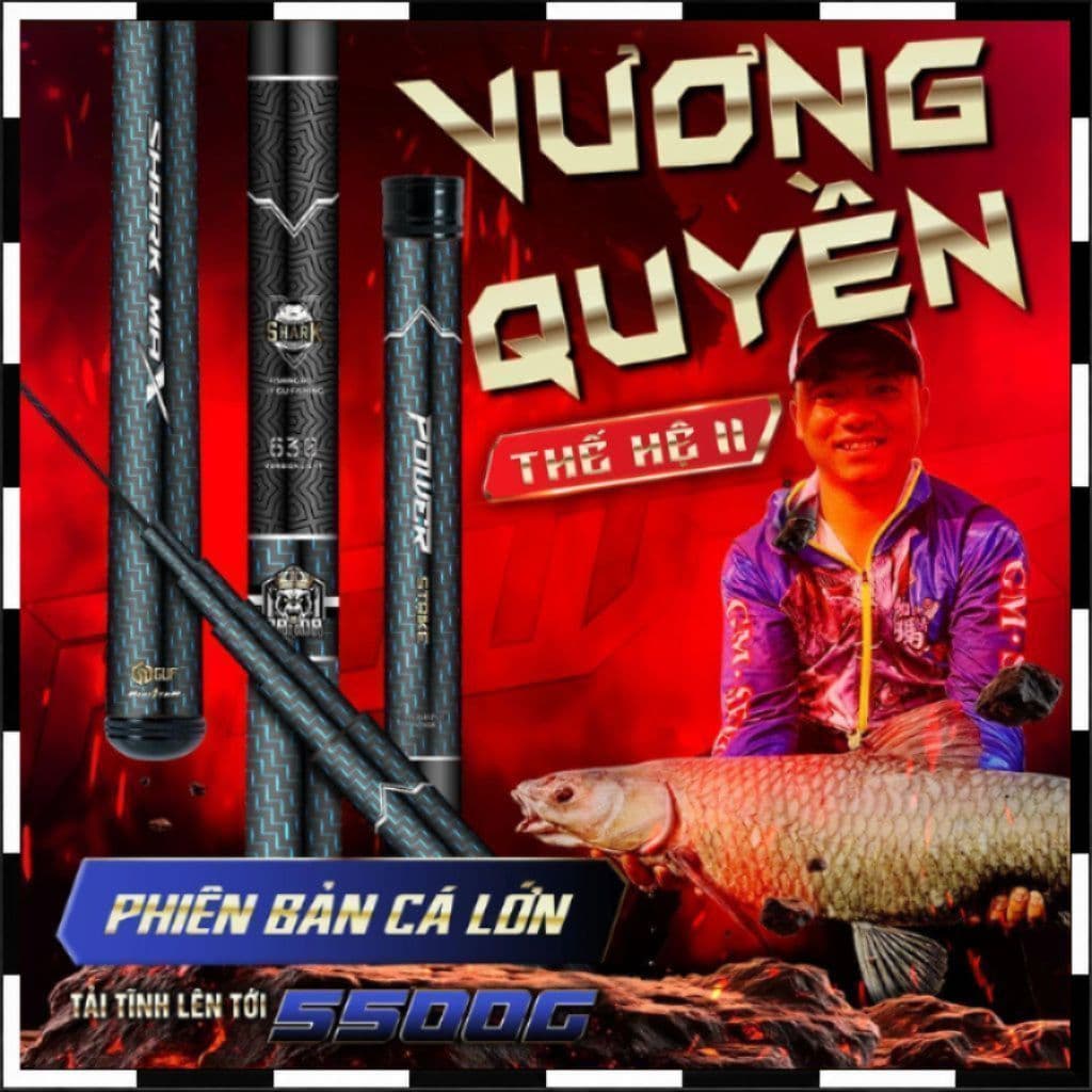 Cần Tay Vương Quyền TH2 ( Tặng Áo Camo )