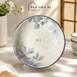 Bộ Bát Đĩa Gốm Sứ Diệp Hồng CƠ BẢN Vẻ Đẹp Tinh Khôi Trong Từng Chiếc Lá Dùng Cho Bữa Ăn Gia Đình 9
