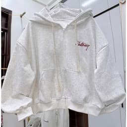 Áo khoác Hoodie Zip Trơn Vải 2 Da Chống Nắng Tốt Form Rộng Nam Nữ -hình LÁ CỜ MỸ AAaaa, 7