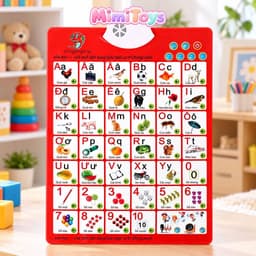 Bảng Chữ Cái Tiếng Việt Điện Tử Cho Bé MimiToys - Có Giọng Nói, Học Số Và Chữ 1