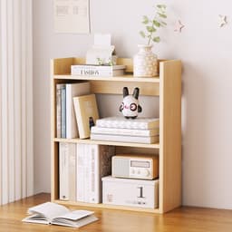 Kệ sách để bàn làm việc thương hiệu Lux decor góc học tập LUX04 2