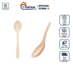 [10 Cái] Muỗng Melamine Cao Cấp Việt Nhật 2856/2860, Thìa Ăn Súp Chè, Muỗng Cafe Muỗng Canh - DOMUS 1