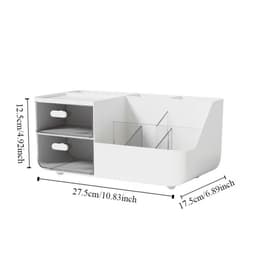 Hộp đựnġ dụng cụ học tập để bàn gọn gàng , Hộp đựnġ trang sức có ngăn kéo VOICON-[NHI66] 9