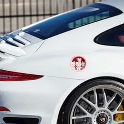 HỎA TỐC Decal Dán Xe Hơi Hình Hello Kitty 3D Dễ Thương Chống Thấm Nước 4
