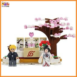 Minifigure Naruto Naruto Đồ Chơi Lắp Ráp Nhân Vật Anime Naruto, Hinata Kèm Phụ Kiện 3