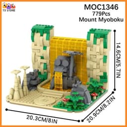 Minifigure Naruto, Đồ Chơi Lắp Ráp Minifigure Naruto, Jiraya (MOC1346) 4