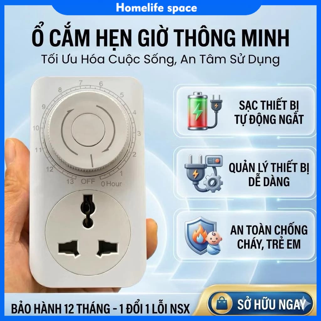[📢Free shipping🕹️]Ổ cắm hẹn giờ đếm ngược MT01D công suất lớn 16A 3500W hẹn giờ bình nóng lạnh sạc