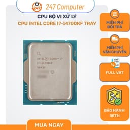 [NEW FULL VAT] CHIP XỬ LÝ CPU INTEL CORE I7 14700KF TRAY - BẢO HÀNH 3 NĂM 1