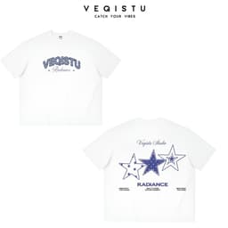 Áo Thun Local Brand VEQISTU " RADIANCE ", Áo Thun Boxy Form Rộng  250Gsm 100% Cotton 2 Chiều 2