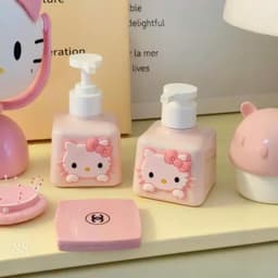 Chai Chiết Mỹ Phẩm Kitty Dễ Thương Dạng Nhấn Dùng đựnġ sưɑ~ Tắm, sưɑ~ Dưỡng, sưɑ~ Rửa Mặt 200ml VOICON-[SS67] 9